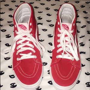 red high top vans